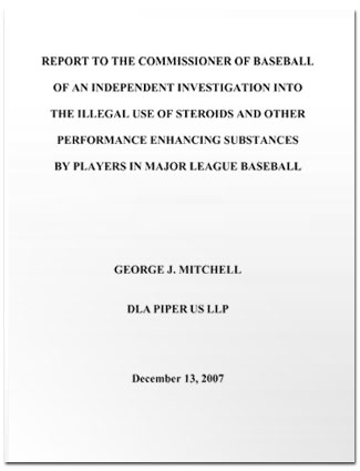 The Mitchell Report named 89 players who took steroids