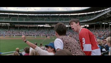 Ferris Bueller went to a game...